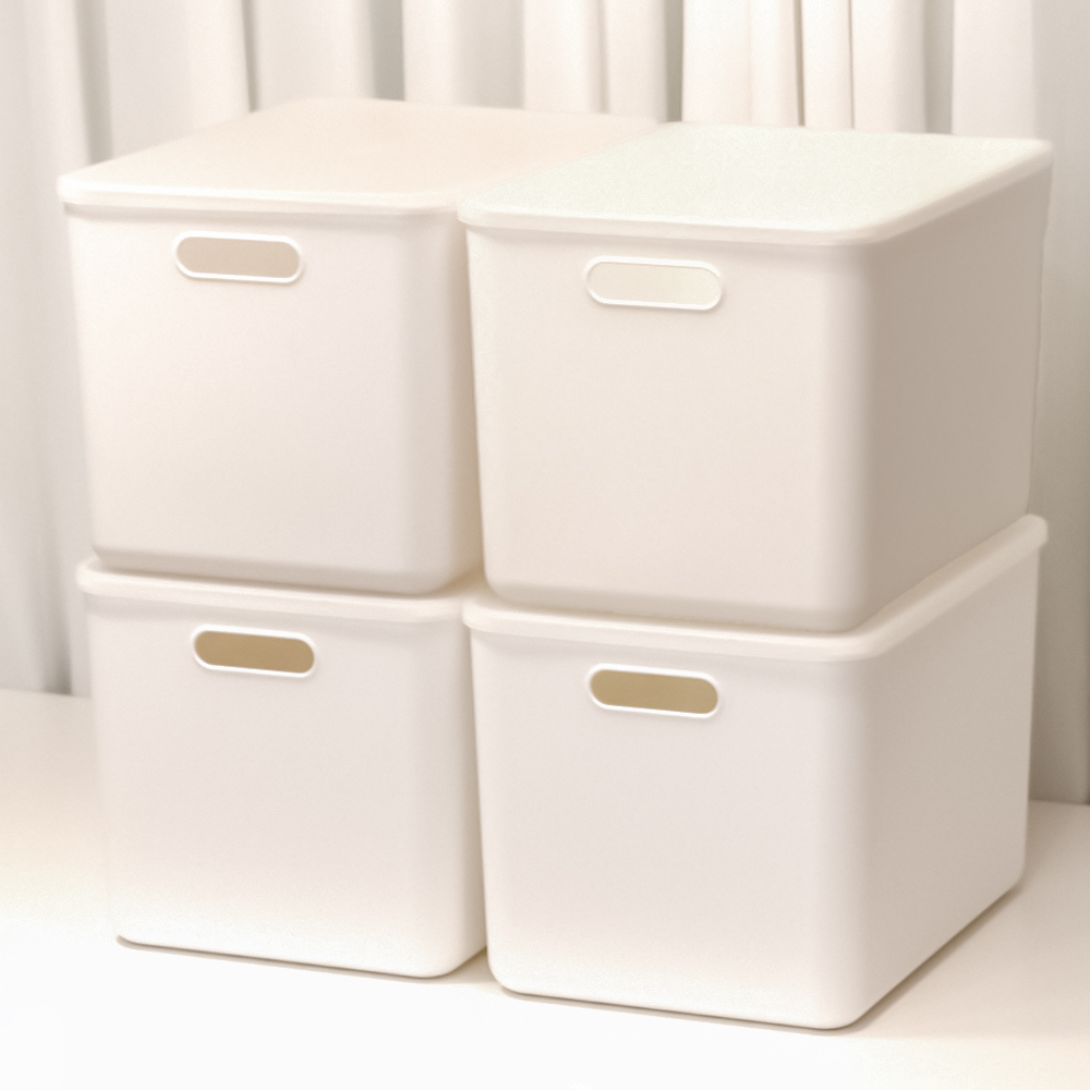 아임홈리빙 지니 팬트리 바스켓, 화이트, 4개 13,900원