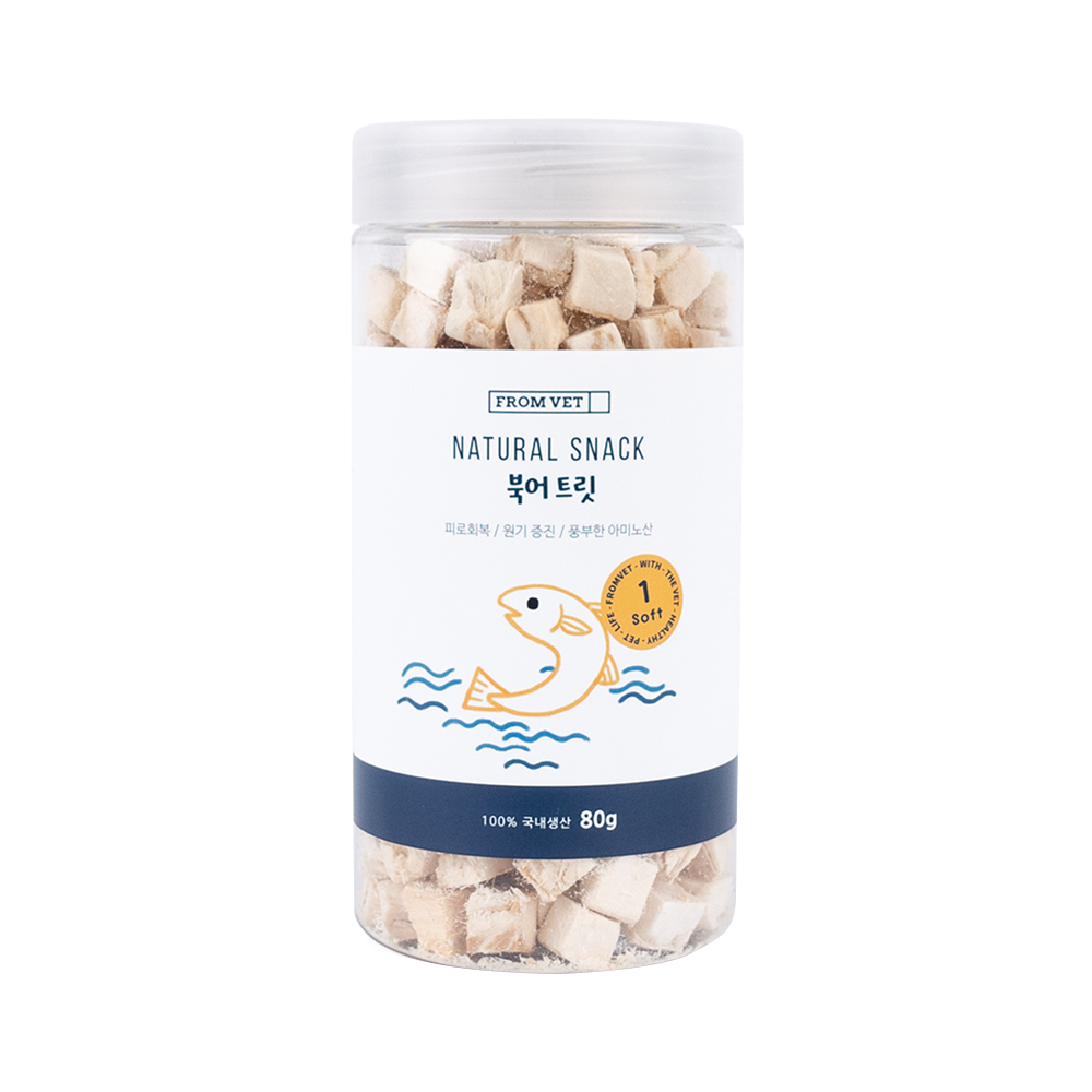 프롬벳 국산 동결건조 북어 트릿 강아지 고양이 9,800원