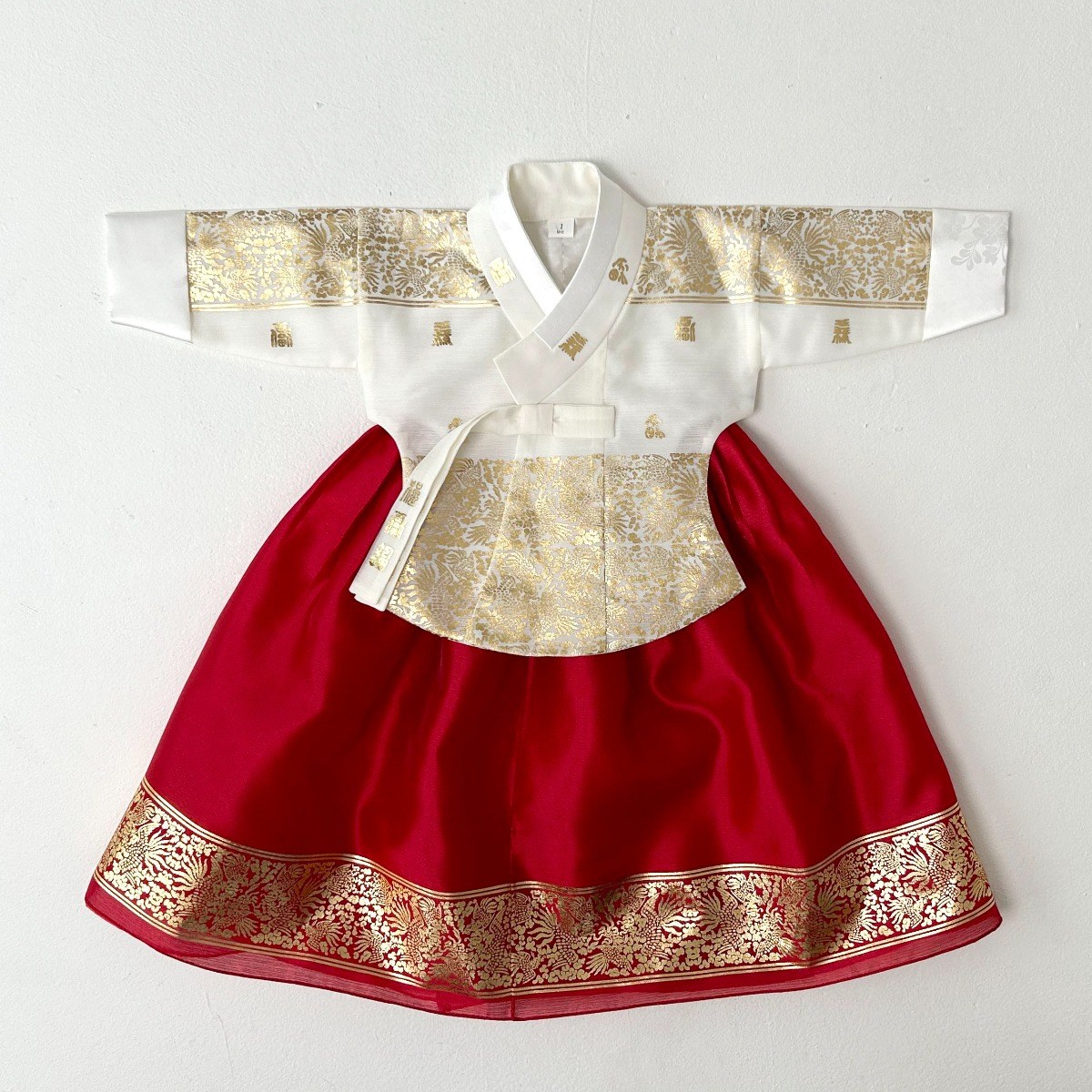 나예 금박 아이보리당의 여아한복 (백일-10호) 어린이 키즈 돌잔치 유아 아동한복 94,000원