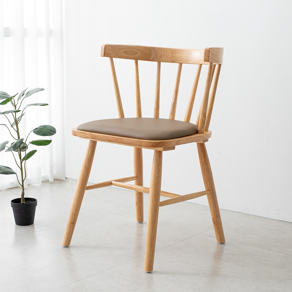 플레르 원목 방석 의자 인테리어 카페 주방 식탁, 1개 74,900원