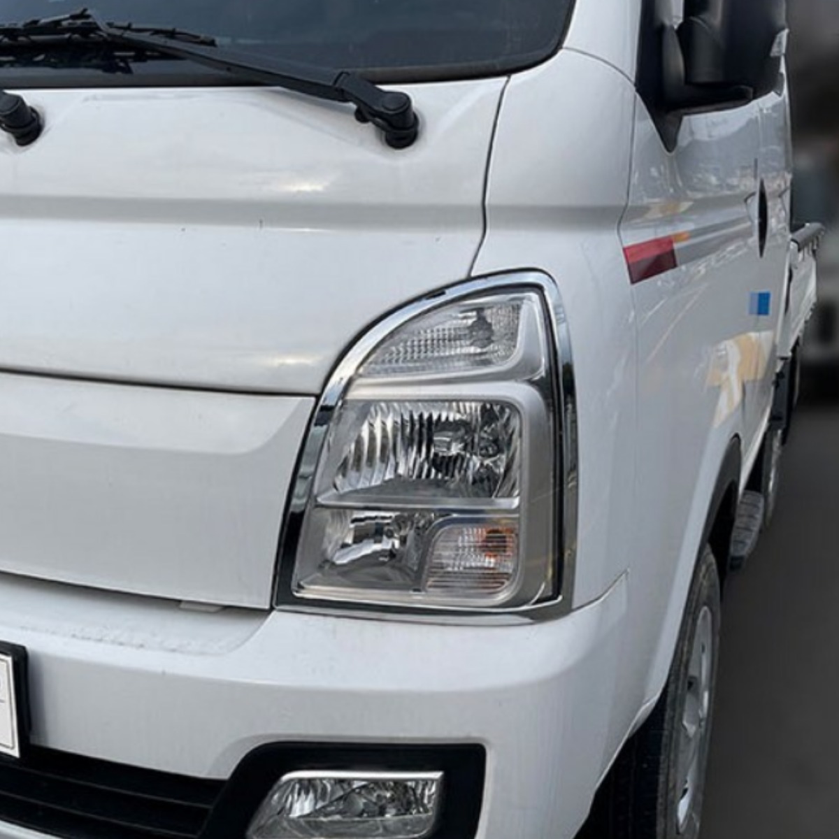 뭉구카 KD 2020포터2 헤드램프 몰딩 튜닝몰딩 휀더 램프 전조등커버 20년 부터 현재 K-974 42,000원