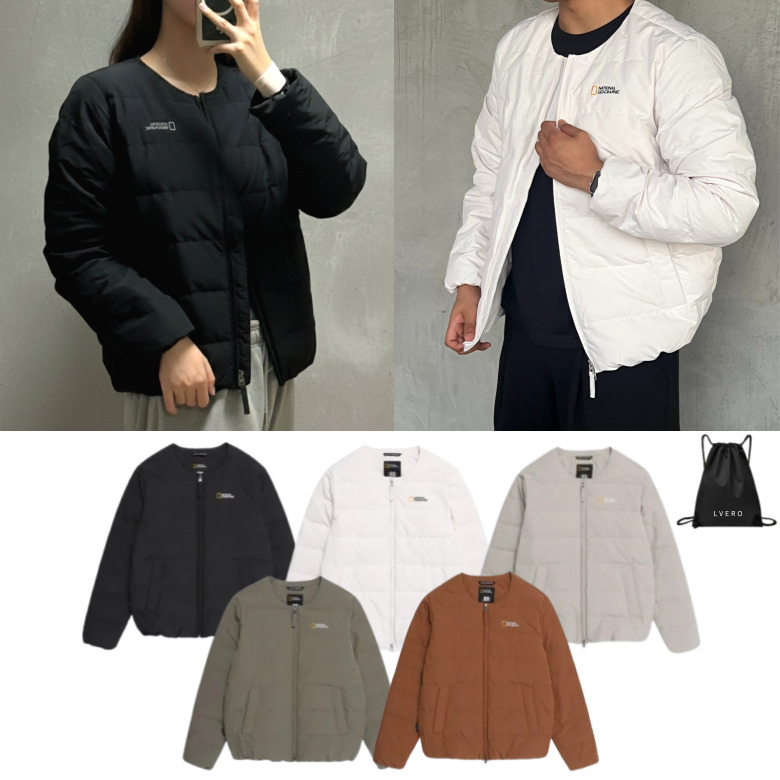 (신상) 내셔널지오그래픽 경량 패딩 다운 점퍼 헤론 남녀공용 남자 여자 겨울 아우터 (르베로 가방 지급) 146,900원