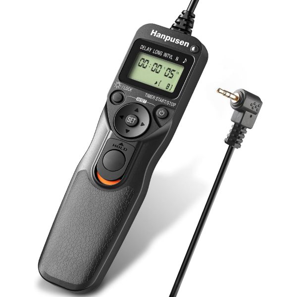 인터벌로미터 한푸센 카메라 타이머 원격 셔터 릴리즈 타임랩스 니콘 D3 D4 D4s D5 D6 D800 D850 D800E D810 D810A D700용 66,100원