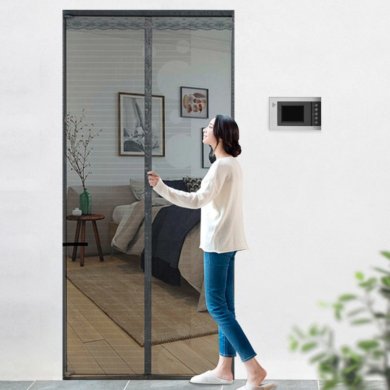 생활광장 강력자석 벨크로 부착형 현관문 모기장 방충망 19,900원