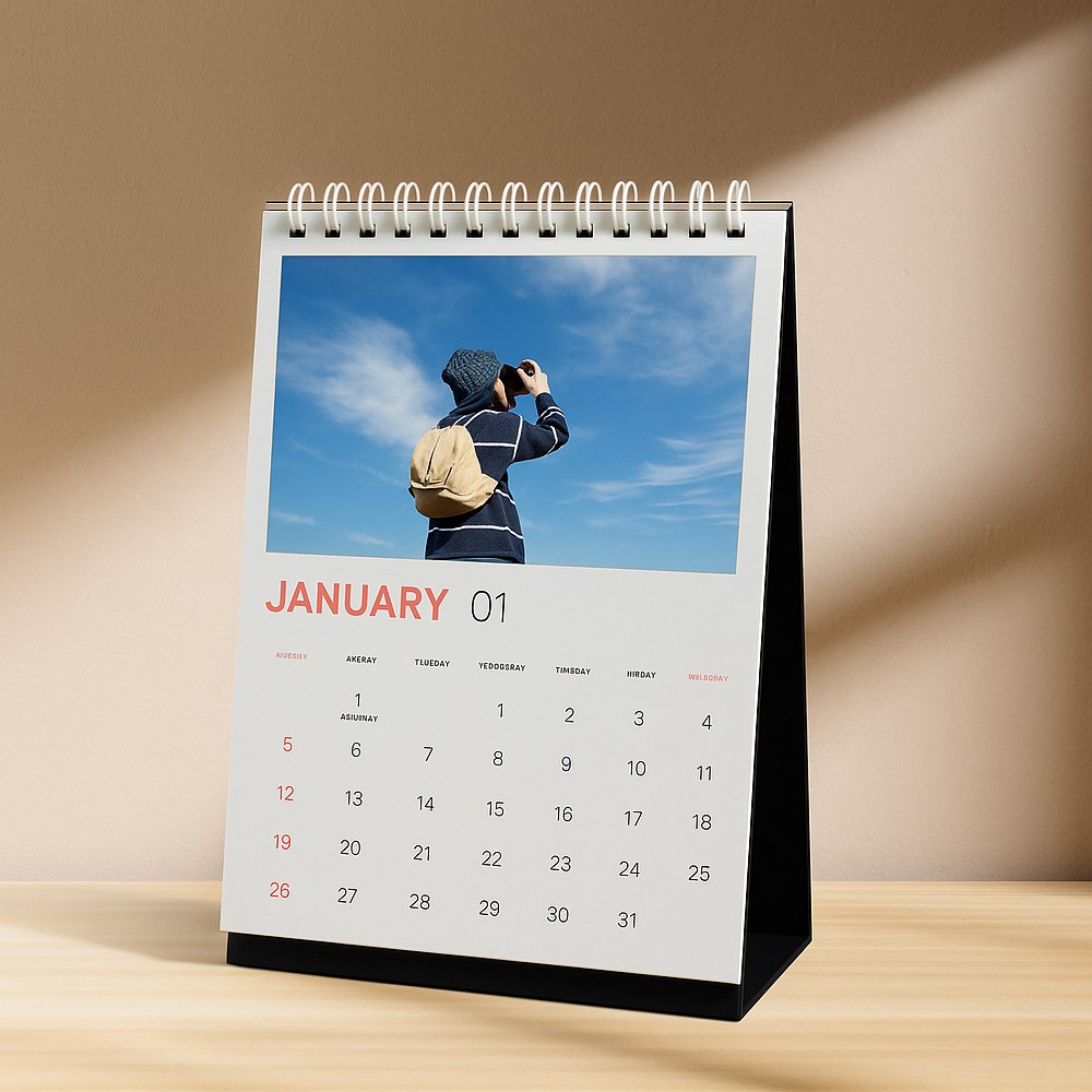 탁상달력 카렌다 포토달력 제작 캘린더 만들기 주문제작, 1개 15,900원