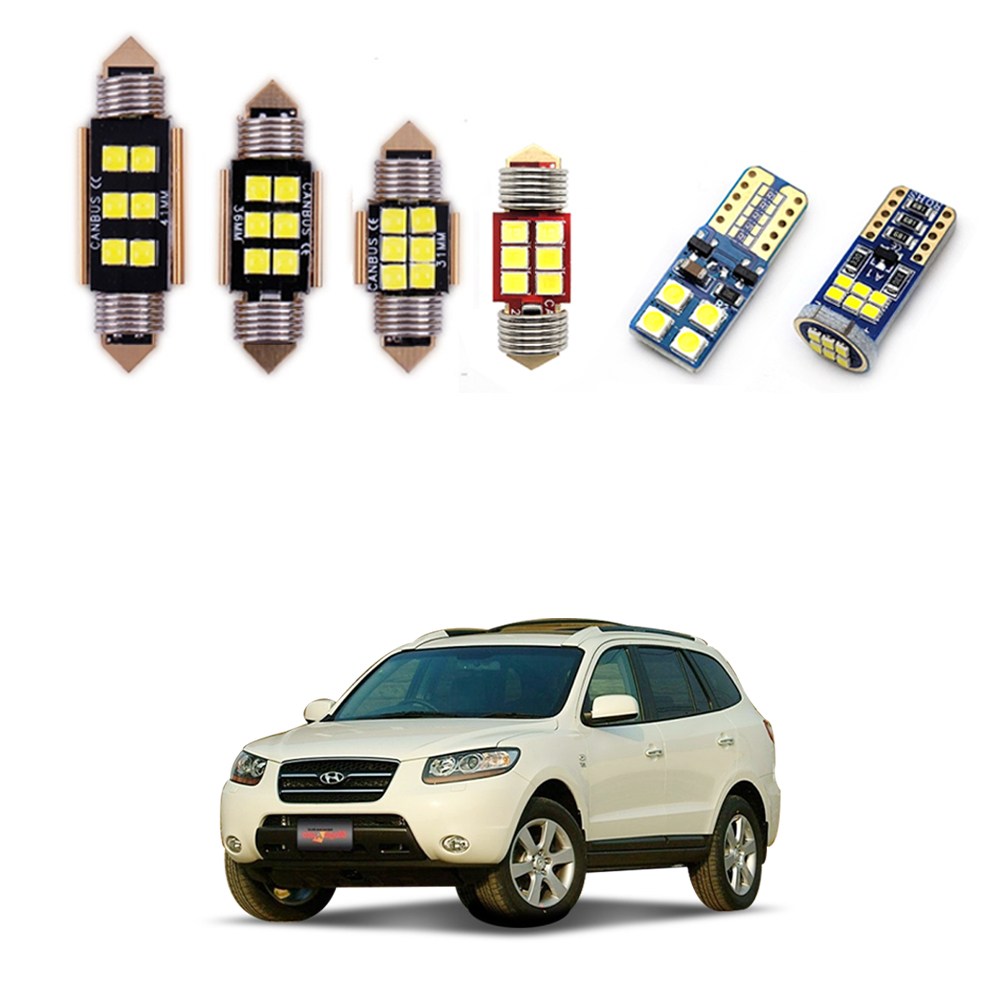 차종별 LED 실내외 벌브킷 화이트 5,980원