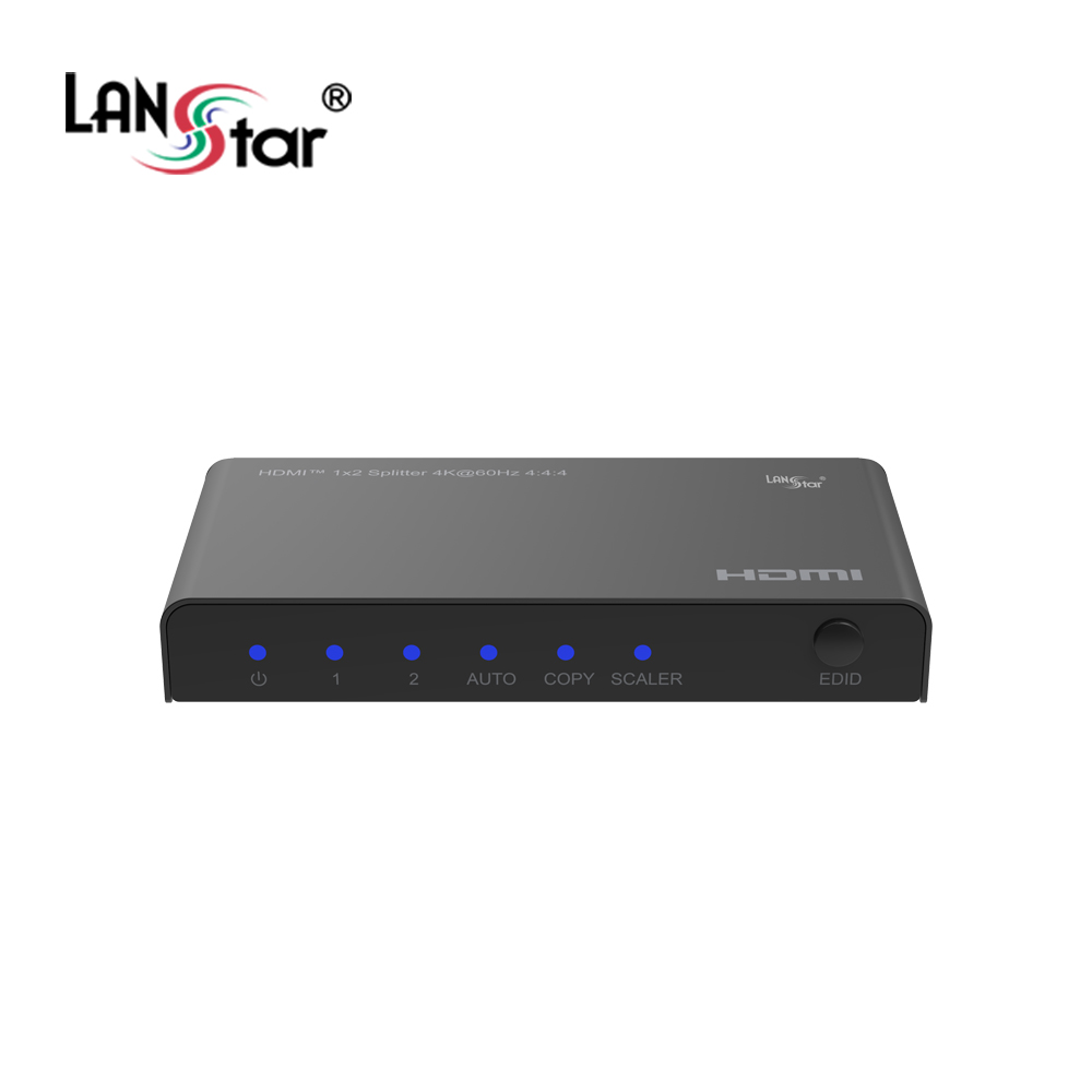 랜스타 HDMI 2.0 1:2 분배기 4K 다운스케일 지원 LS-HD202DS-N 27,600원