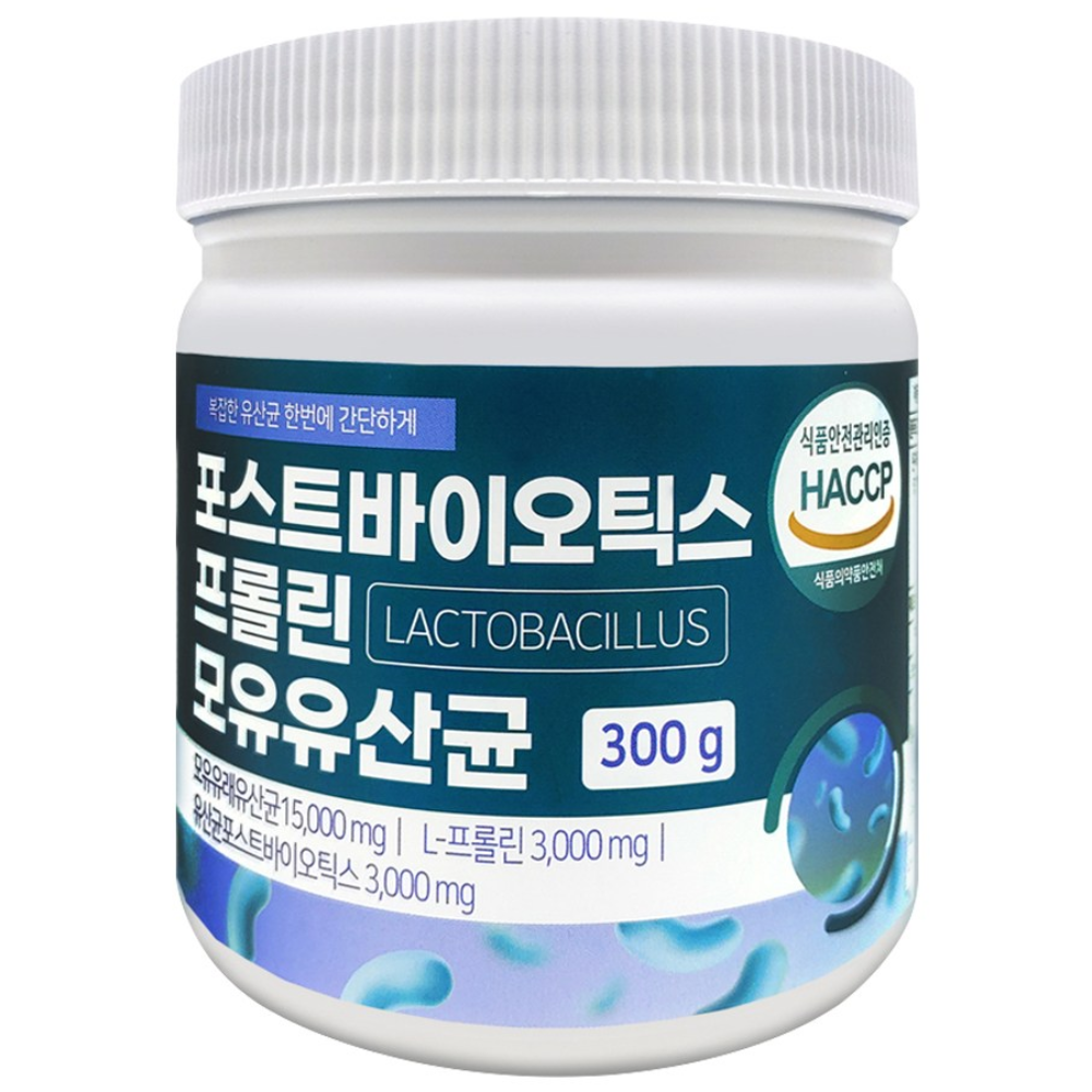 포스트 바이오틱스 프롤린 유산균 프리바이오틱스 가루 분말 신바이오틱스 유산균먹이 프락토올리고당 모유유산균 대용량, 현재가 124,500원