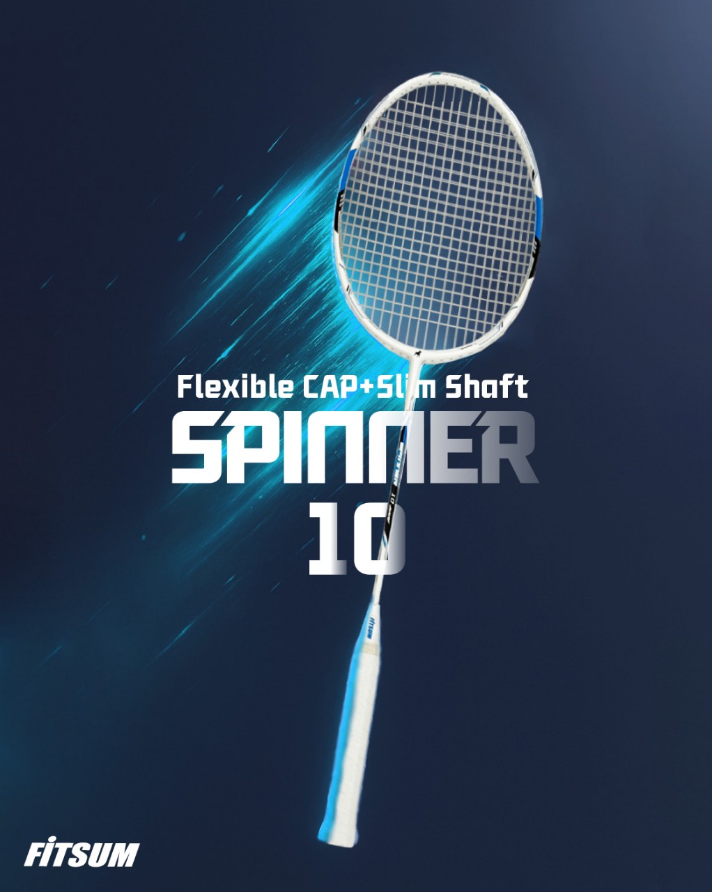 핏섬 FITSUM 스피너10 SPINNER 10 4U 배드민턴 라켓 동호회 추천, 1개 210,000원