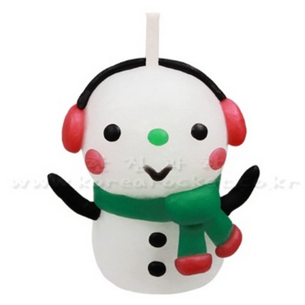 (사이언샵)이야코 깜찍 눈사람 양초 만들기, 눈사람, 1개 1,360원