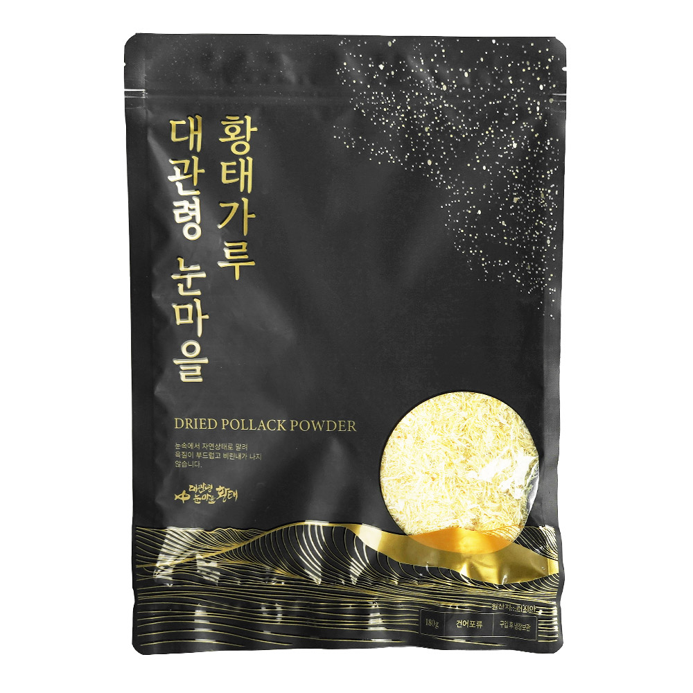 강원도 대관령 눈마을 자연건조 황태가루, 1개, 180g 26,900원