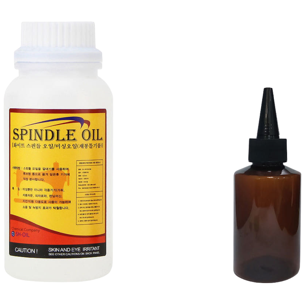 미싱오일 500ml+갈색용기 (스핀들 재봉틀 오일 윤활유), 1개, 단일색상 4,400원