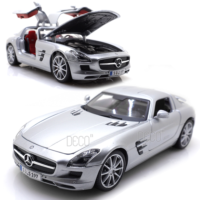 데코앤 1-18 벤츠 SLS AMG 실버 미니카 다이캐스트 피규어 63,900원