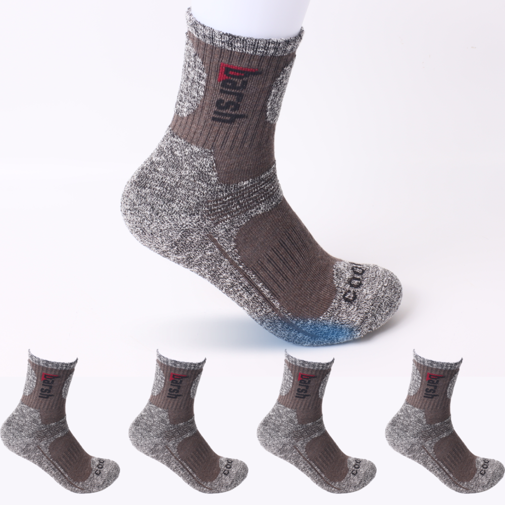 바쉬 쿨파일 중목 신사 쿠션 이중 등산 파일 양말 12,900원