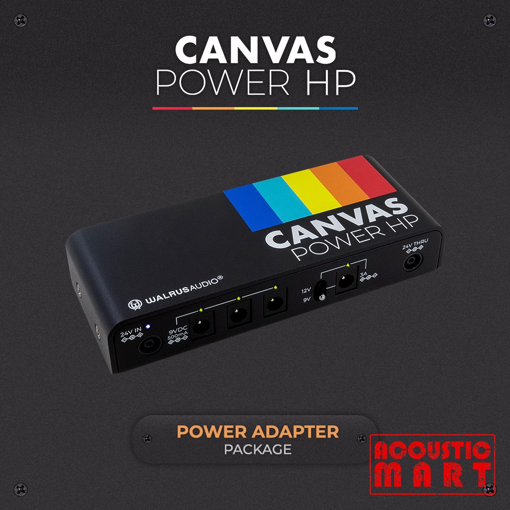 월러스 오디오 Canvas Power HP 이펙터 파워 서플라이 (전원 어댑터 패키지) 362,000원