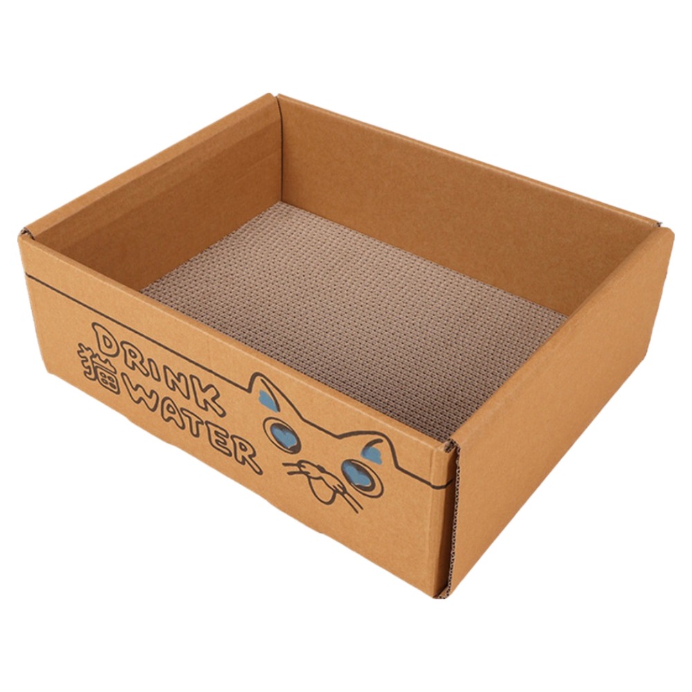 알송이 고양이 스크래치 보드 통합 집 긁는 포스트 고양이 집 B, 혼합색상, 1개 5,400원