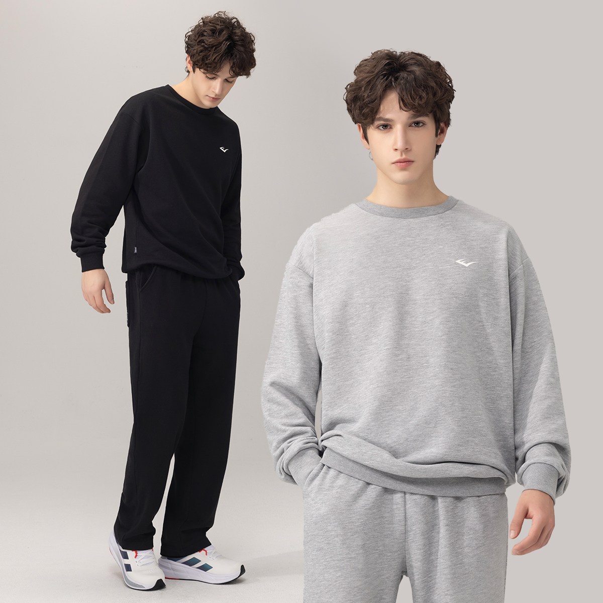 에버라스트 남자 미니쭈리 짐웨어 헬스복 맨투맨 + 일자팬츠 48,800원