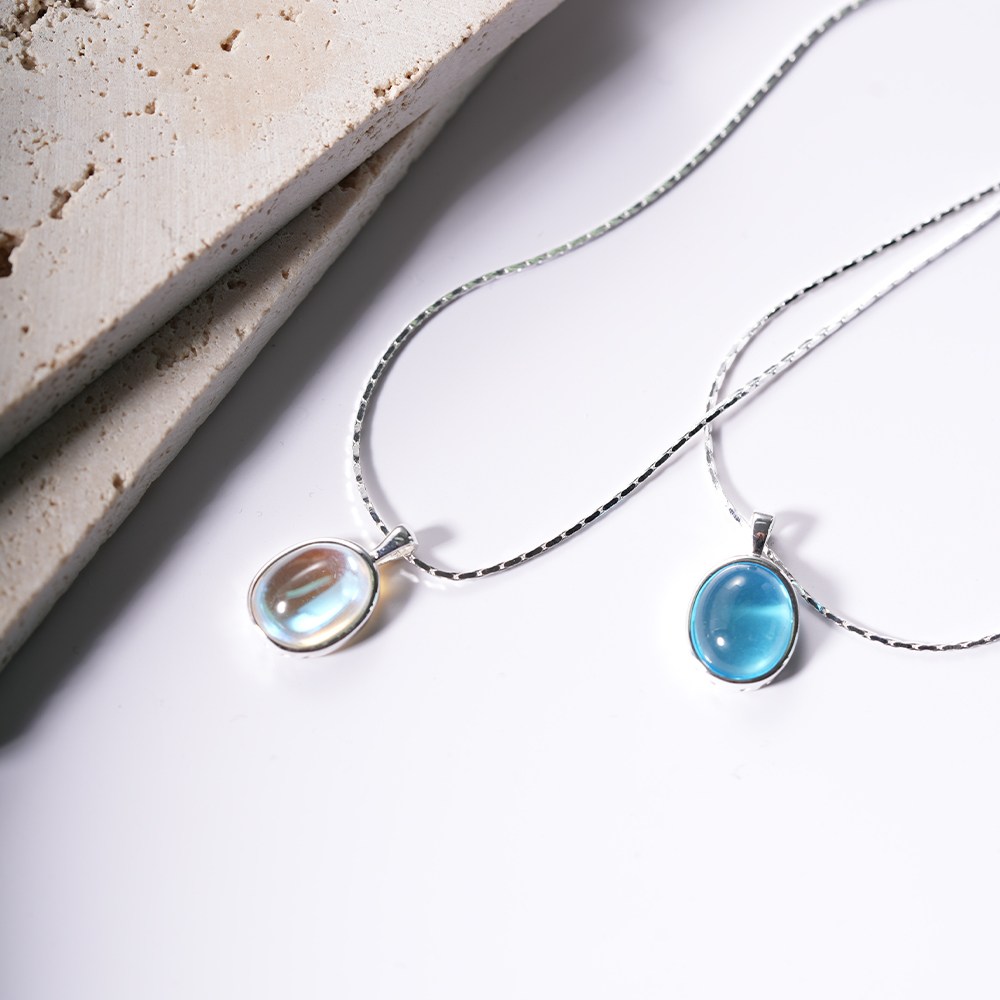 오누이디스플레이 실버 925 행운의 탄생석 펜던트 은 목걸이 35,400원