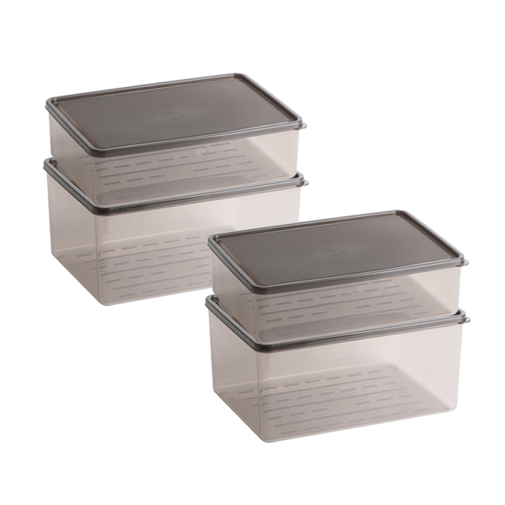 비트리 부드럽게 휘어지는 냉동실정리용기 2.3L x 2p + 3.8L x 2p, 1세트 34,500원