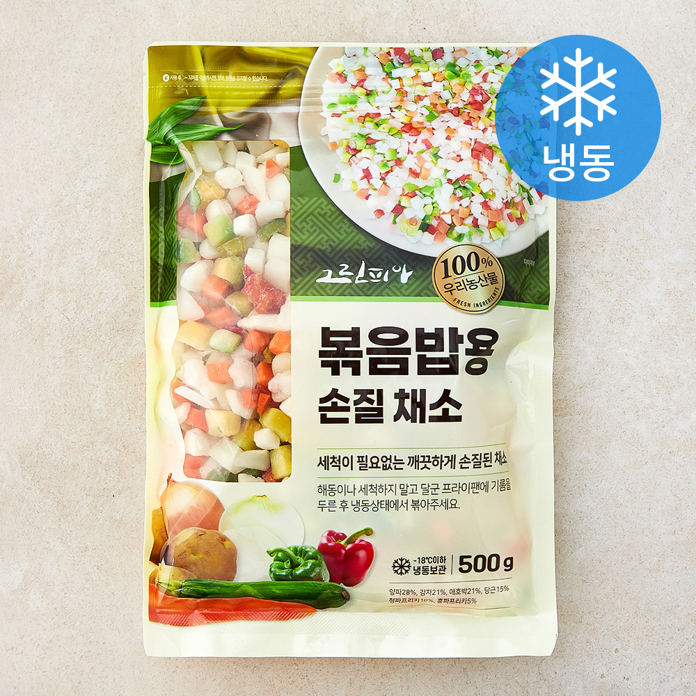 [로켓프레시] 그린피아 볶음밥용 손질채소 (냉동) 5,880원