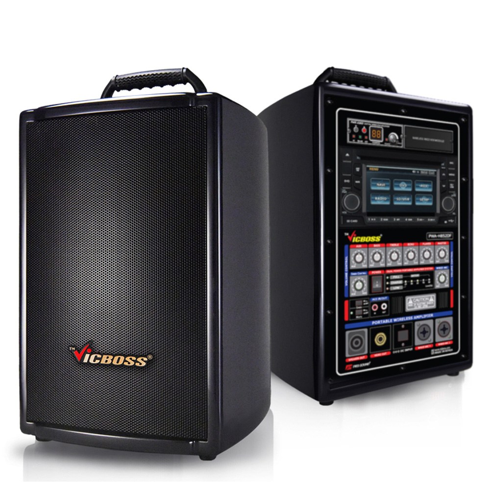 PWA-H851DF 충전이동식앰프 CD DVD USV 터치모니터 블루투스 스피커 1채널 무선마이크 1,445,000원