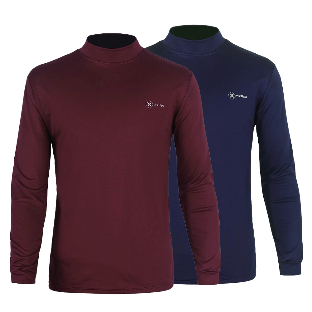 [1+1] 약기모 소프트 반목티 히트텍 스판 보온 발열 프리미엄원단 이너 반폴라 내복 등산복 작업복 17,900원