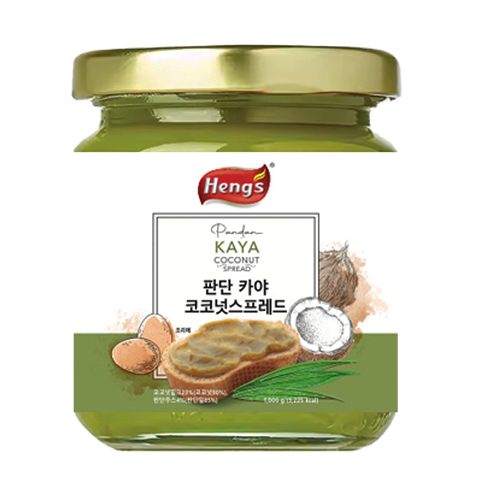 헹스 판단 카야잼 코코넛 스프레드 220g 3,510원
