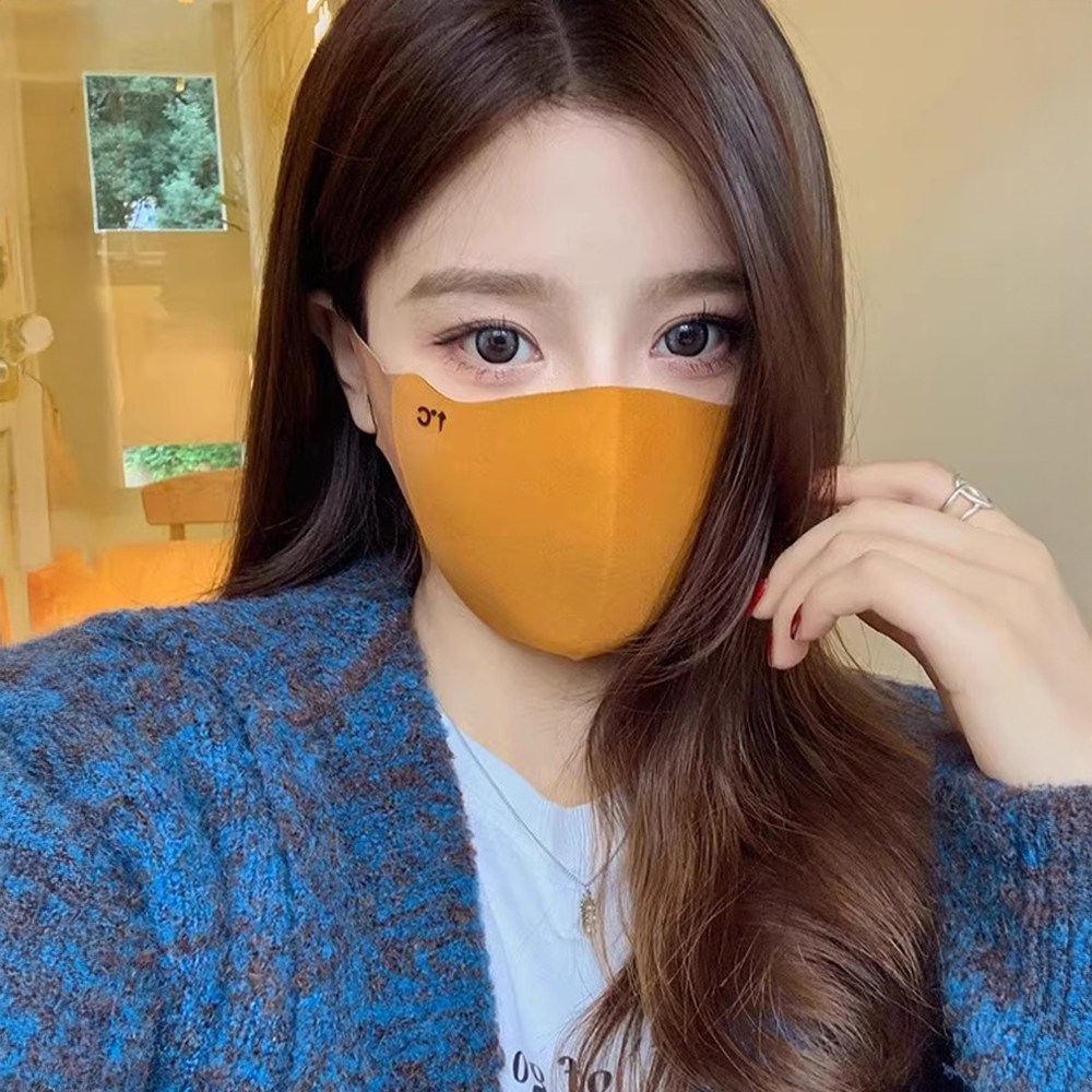 미즈코스 겨울 3D 입체 보온 마스크 스포츠 골프 기모 방한 방풍 통기성, 노랑, 1개, 1개입 6,500원