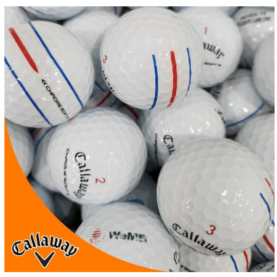 [더클린골프] 캘러웨이 트리플트랙 삼선 SA+급 깨끗한 로스트볼 30개 30,000원