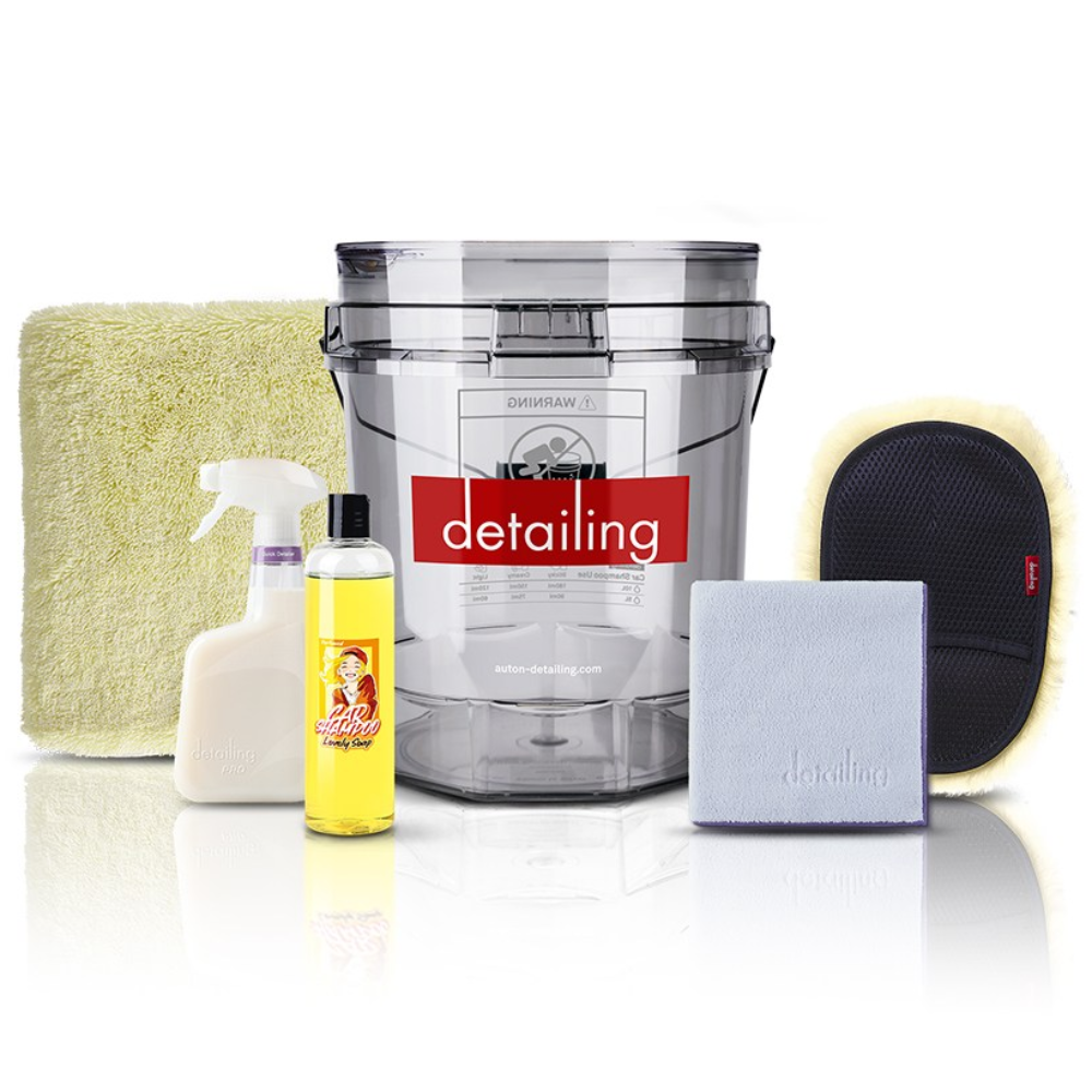 디테일링 세차용품세트 6종 스타터 패키지 크리스탈 클리어 버킷 셀프세차 블랙조합, 1개 79,900원