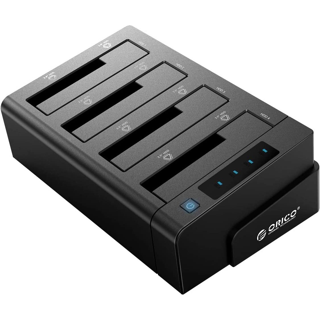 오리코 4 베이 USB 3.0 2.5/3.5인치 HDD/SSD 클론 도킹스테이션 6648US3-C, 현재가 62,800원