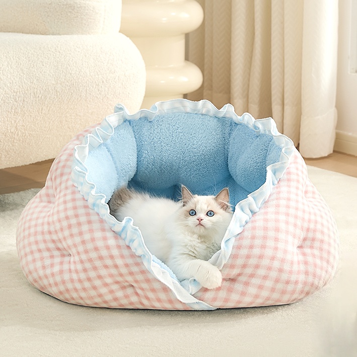 Arsjuo 예쁜 강아지 방석 하우스 고양이 집 공주 침대 쿠션 23,400원