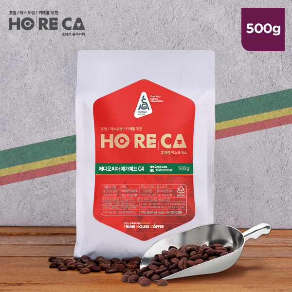 호레카 에티오피아 예가체프G4, 없음, 홀빈 (분쇄안함), 1개 19,000원