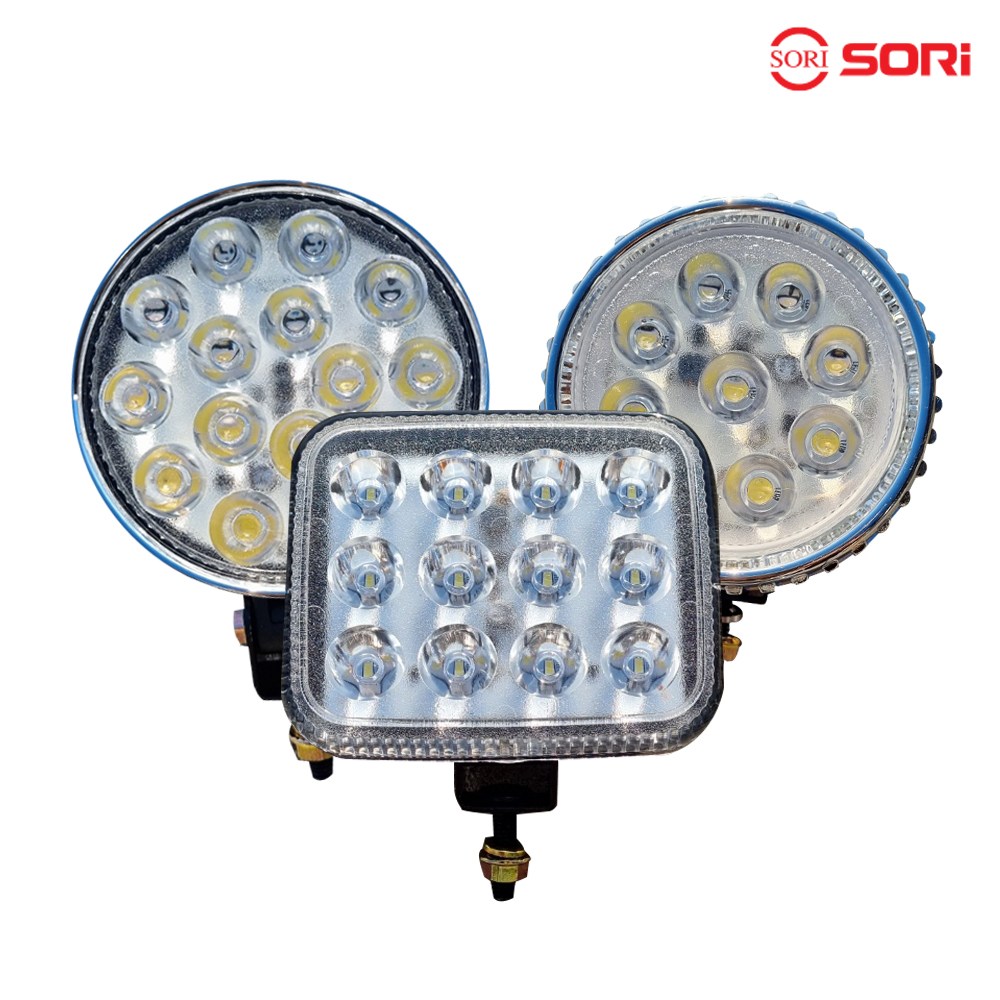 화물차작업등 서치등 차폭등 국내산 소리 특장 트럭 윙바디 12V 24V 프리볼트 LED 써치라이트, 1개 19,000원