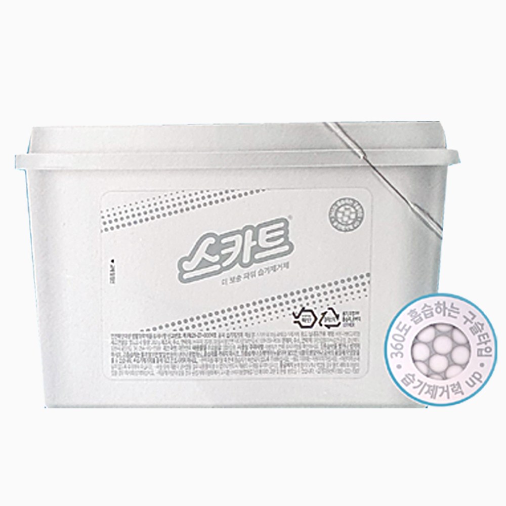 스카트 습기제거제 제습제, 16개, 280g 24,000원