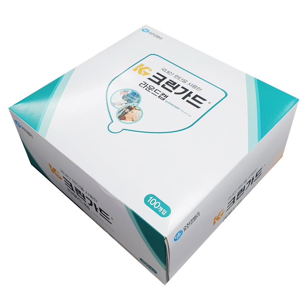크린가드 라운드캡 100개/위생모 일회용모자 부직포모자, 투명, 1세트 36,500원