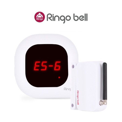 링고벨 마그네틱 도어센서 장거리 무선 호출벨 문열림감지 탁상용 미니수신기 FND수신기 세트 GDS-200 GSR-300FND, 1개 107,500원