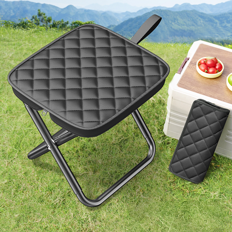 솔바람집 작은 접이식 미니 의자 낚시의자 휴대용 간이 의자, 1개, 블랙 14,990원