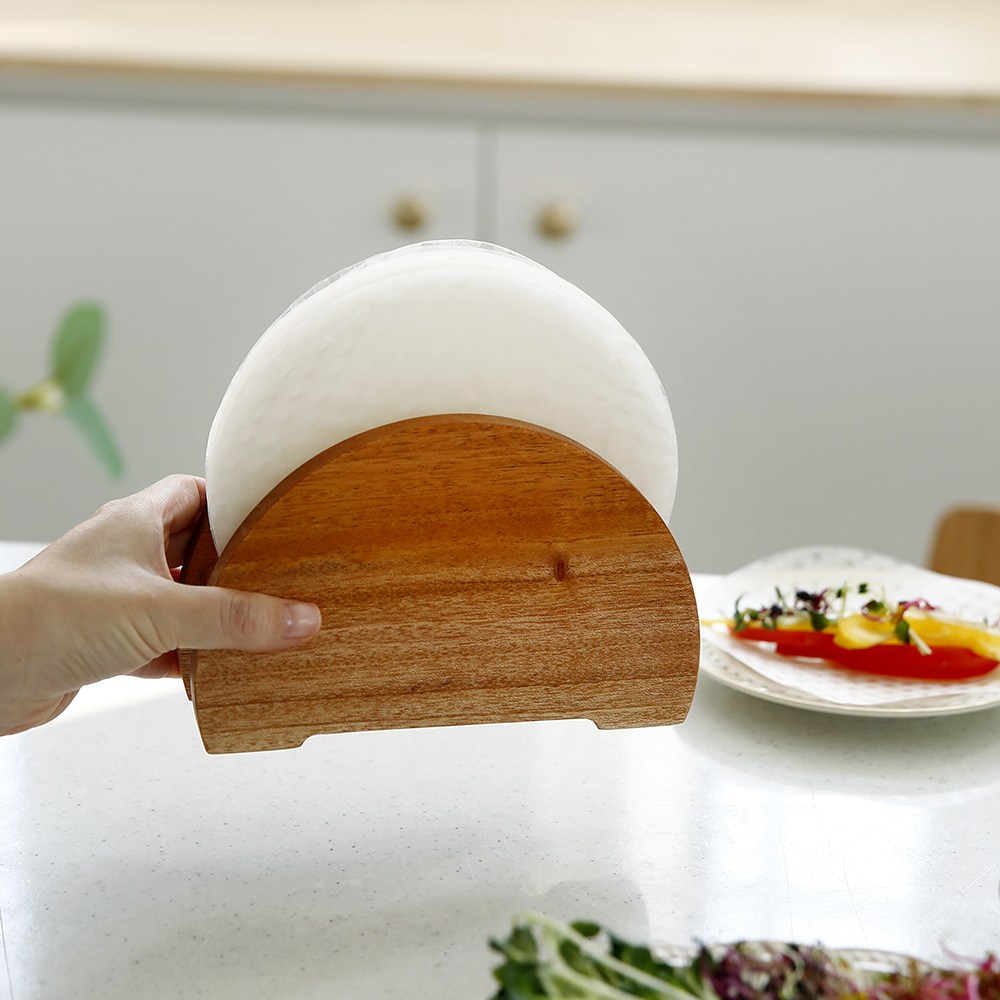 월남쌈 라이스 페이퍼 홀더 보관 베트남 가정용 업소용 라이스페퍼 라운드 홀더, 1개, 마호가니 19,800원