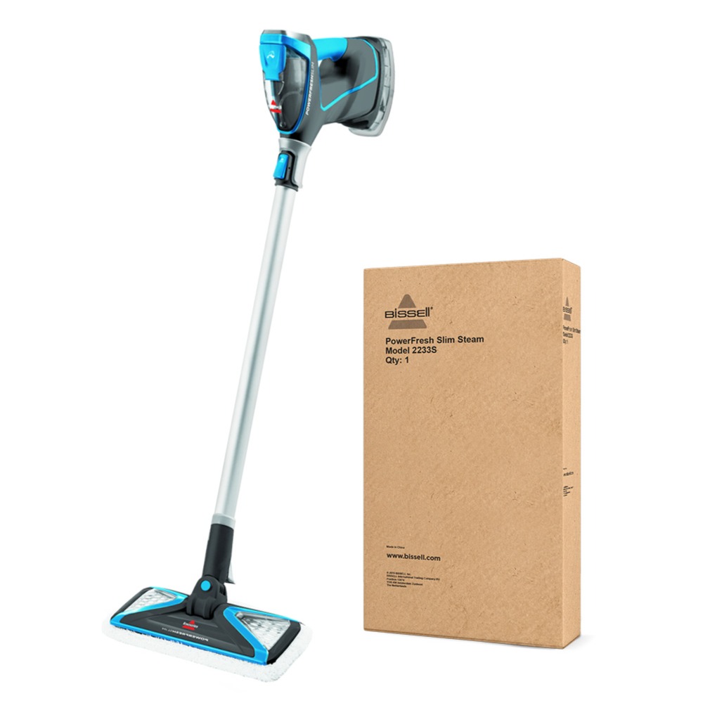 비쎌 슬림 스팀청소기 MAX 패키지 (정품걸레 12P 구성), 그레이블루, 단품 277,900원
