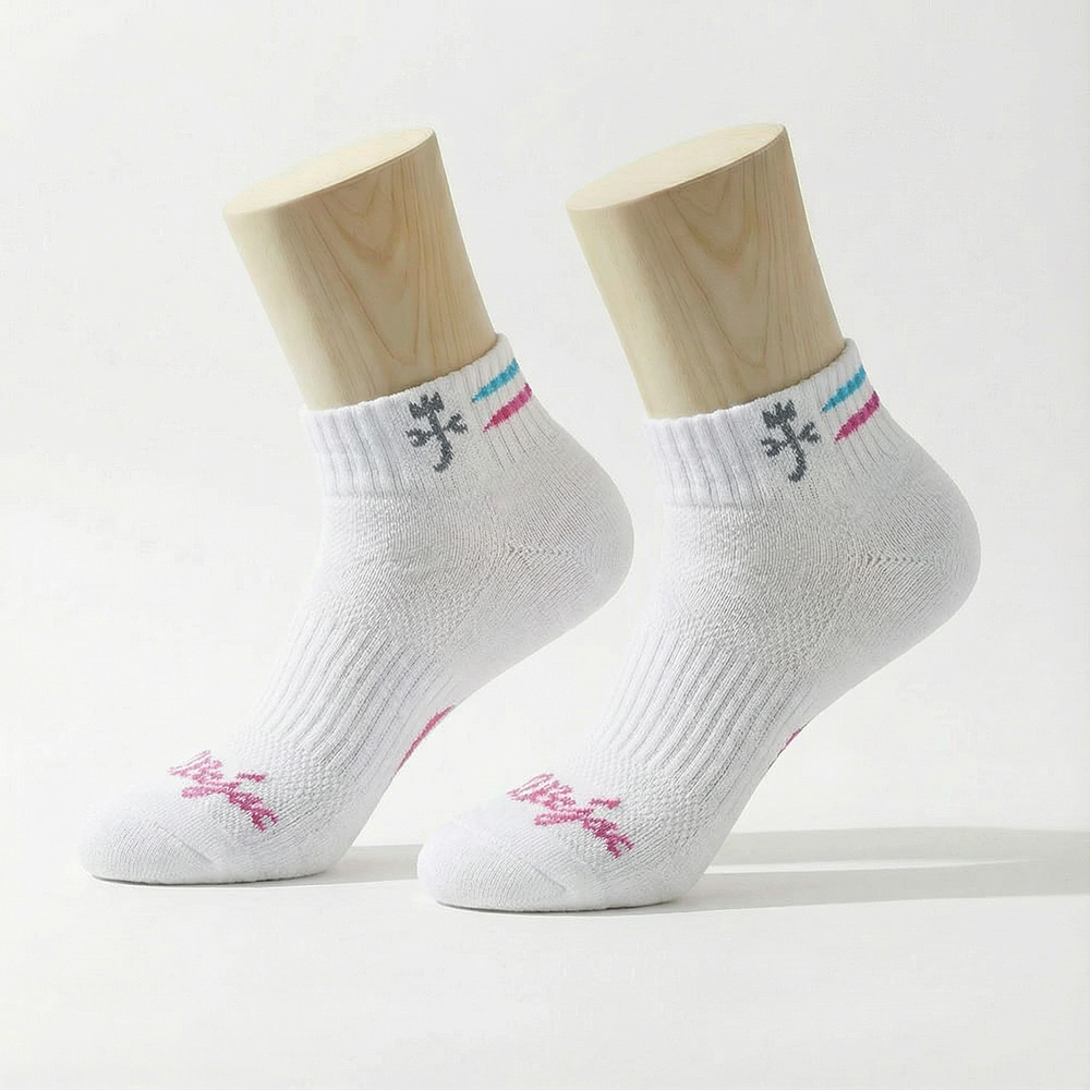 까스텔바작 CSW-126 여성 압박쿠션 골프양말 4켤레 스포츠 테니스 배드민턴 단목양말, 화이트, 4개 20,000원