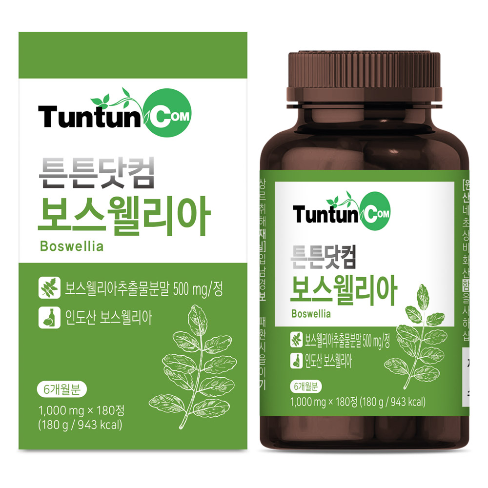 튼튼닷컴 보스웰리아 [6개월분] - 1,000 mg x 180 정, 1개, 180정 21,960원