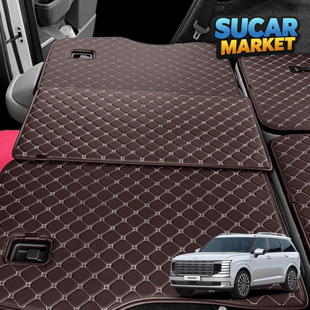 슈카마켓 디올뉴 팰리세이드 LX3 프리미엄 차박 평탄화매트 고강도 틈새연결 확장보드 자동차 차량 바닥 34,900원