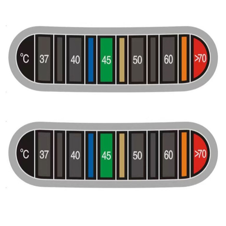 커피보니 스팀피쳐 온도계 스티커, 블랙, 2개 4,000원