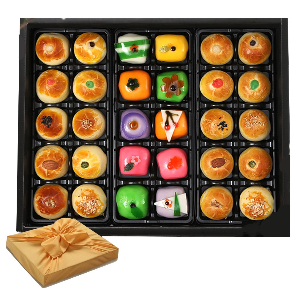 엠케이크 아이원 만주 20구+화과자 10구 혼합 선물세트 [냉매포장 별도구매상품], 1.25kg, 1개 32,500원