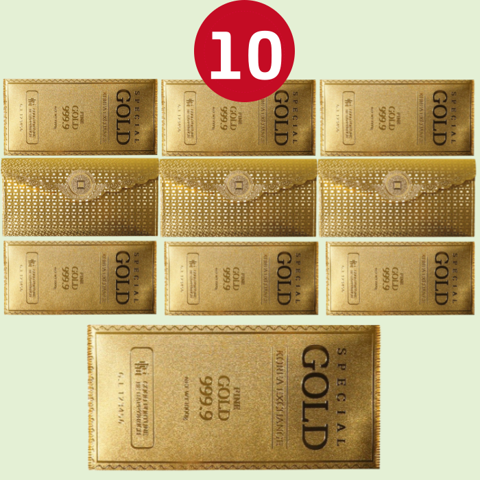 굿라이프 용돈봉투 골드바 돈봉투, 현재가 9,020원