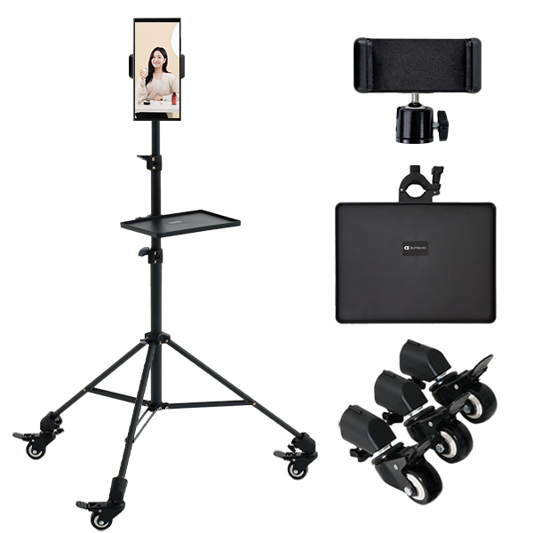알파믹 제품사진 촬영조명 스탠드 세트 유튜브방송장비 A스탠드 삼각대 35,200원