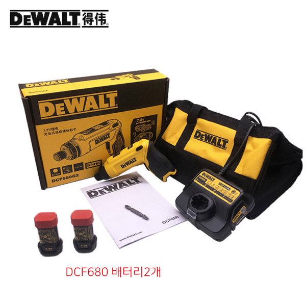 디월트 DCF680G2 7.2V 충전 스크류 드라이버 318,900원