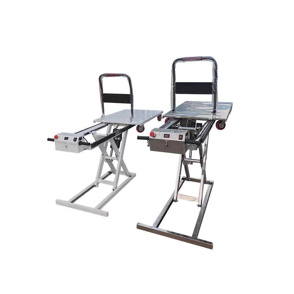 전기 리프트카 화물 운반 이동식 유압 상하차 윈치 기중기 리프팅 핸드카, 1개 1,273,400원