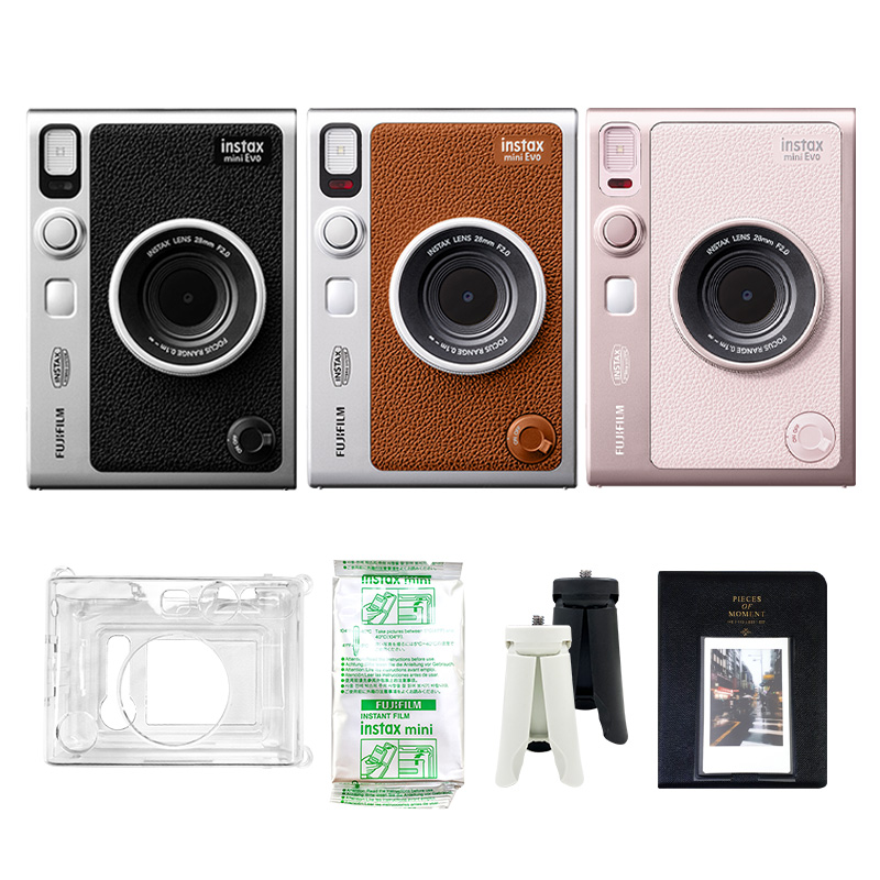 인스탁스 미니에보 mini evo 즉석카메라+필름 10장+투명케이스+선물세트 339,900원